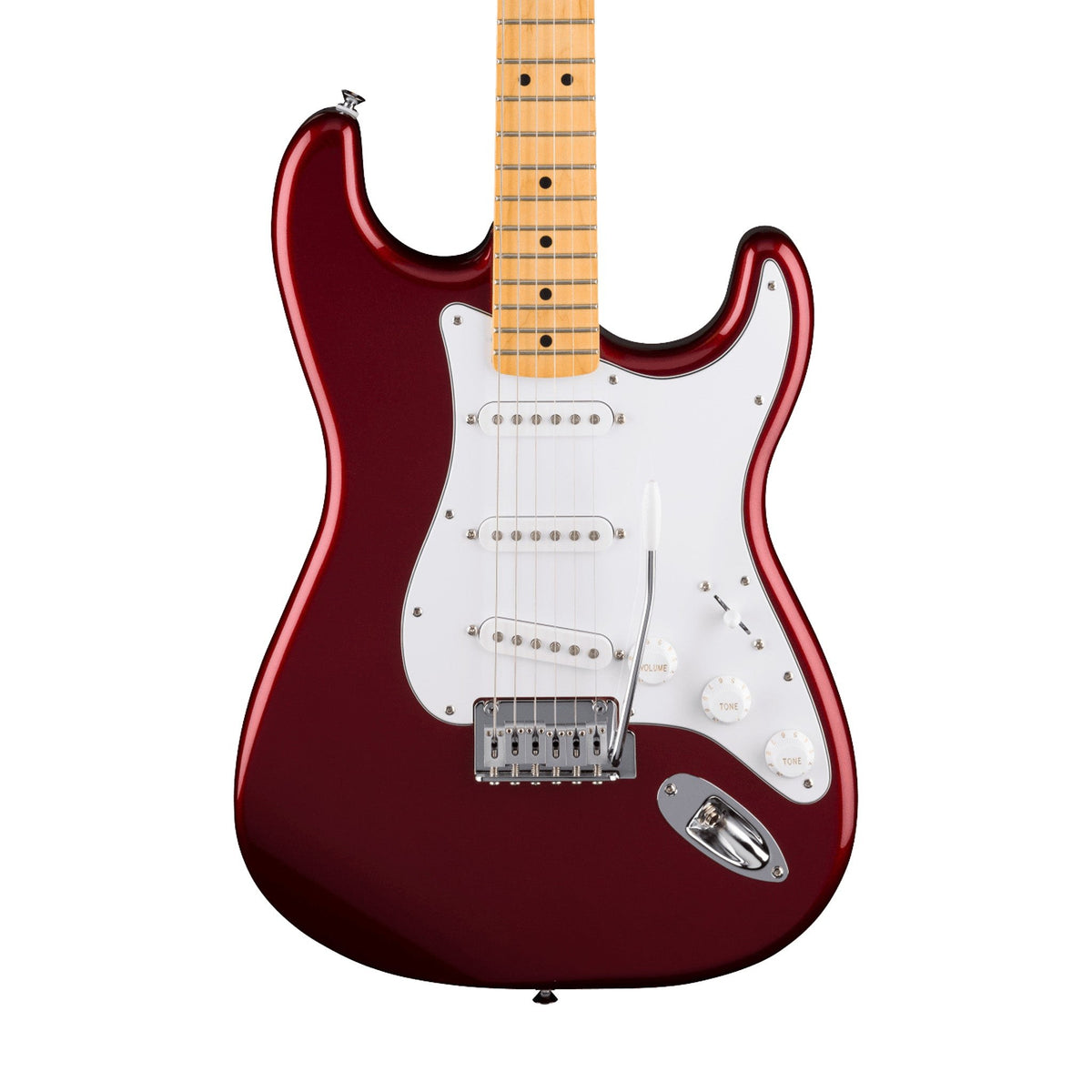 Đàn Guitar Điện Fender Standard Stratocaster màu Candy Cola – thân đàn mặt trước