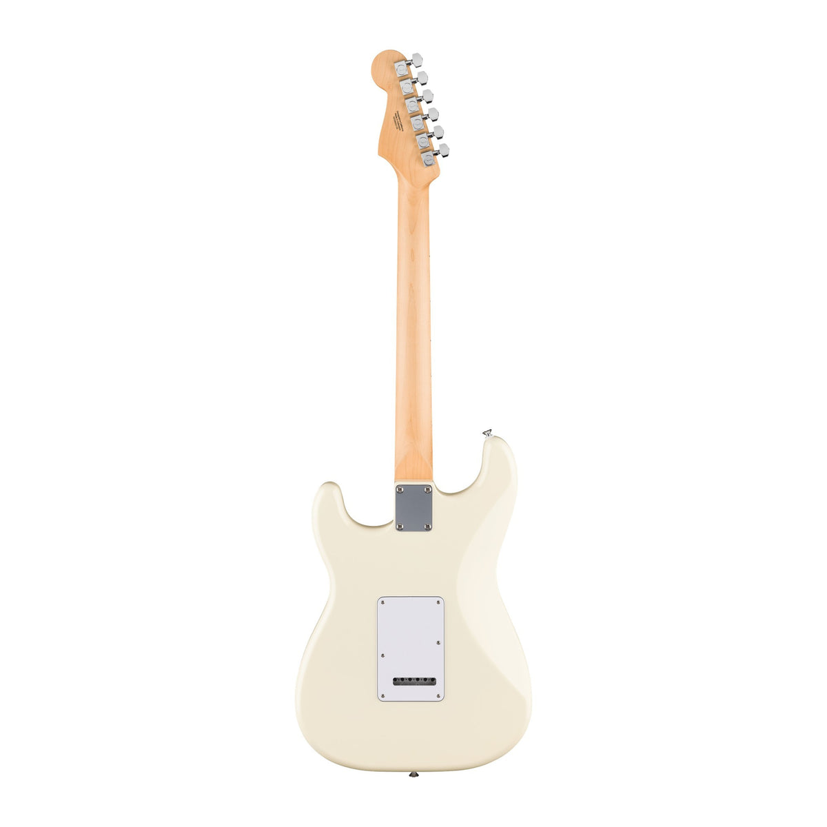 Đàn Guitar Điện Fender Standard Stratocaster màu Olympic White – mặt sau