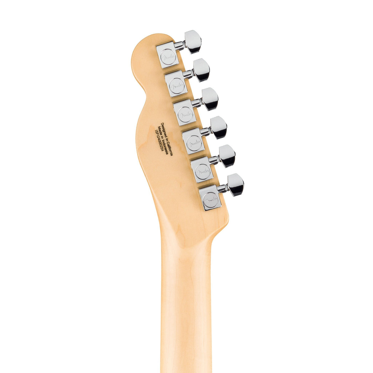 Đàn Guitar Điện Fender Standard Telecaster màu 3-Color Sunburst – đầu đàn mặt sau