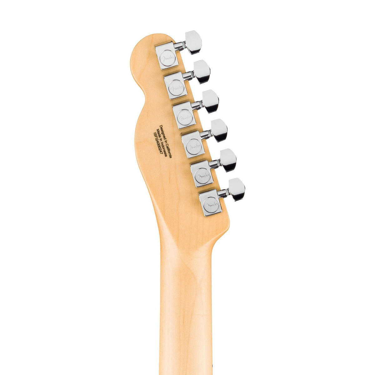 Đàn Guitar Điện Fender Standard Telecaster màu Butterscotch Blonde – đầu đàn mặt sau