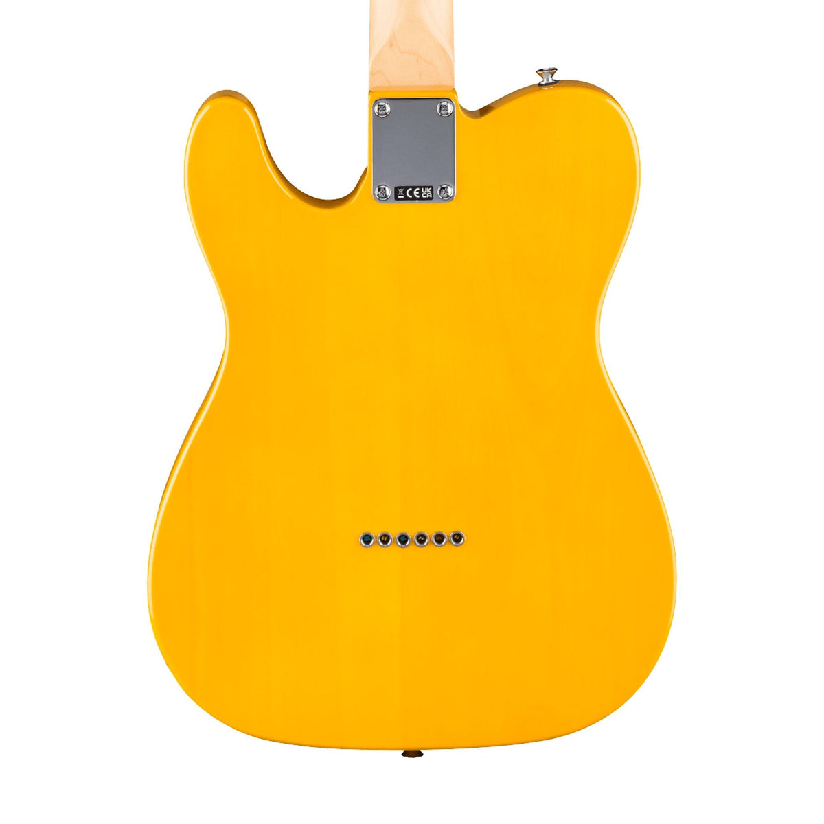 Đàn Guitar Điện Fender Standard Telecaster màu Butterscotch Blonde – thân đàn mặt sau