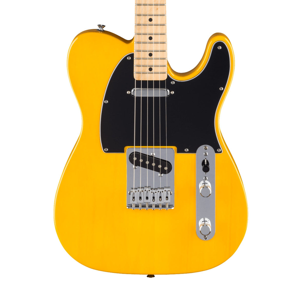 Đàn Guitar Điện Fender Standard Telecaster màu Butterscotch Blonde – thân đàn mặt trước