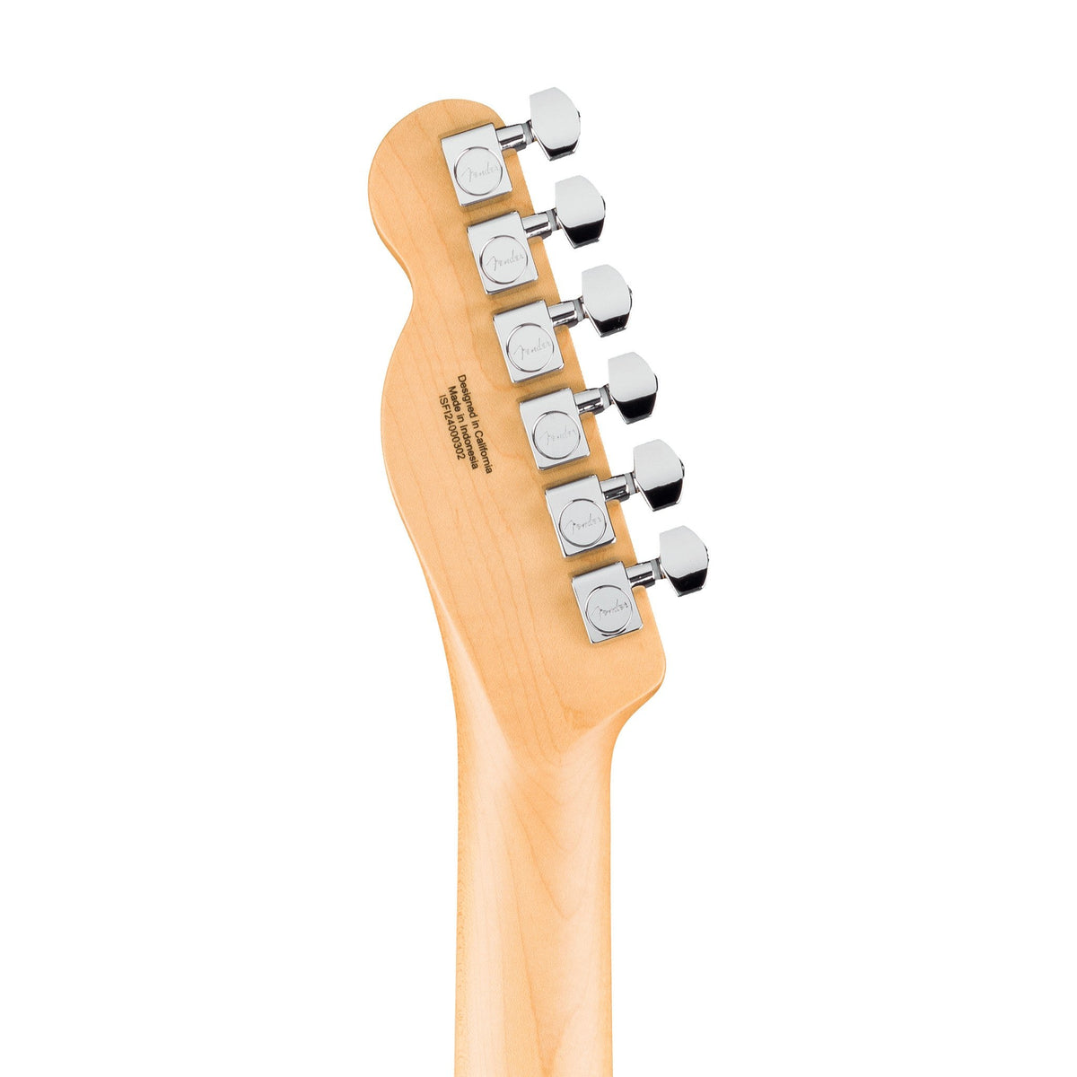Đàn Guitar Điện Fender Standard Telecaster màu Olympic White – đầu đàn mặt sau