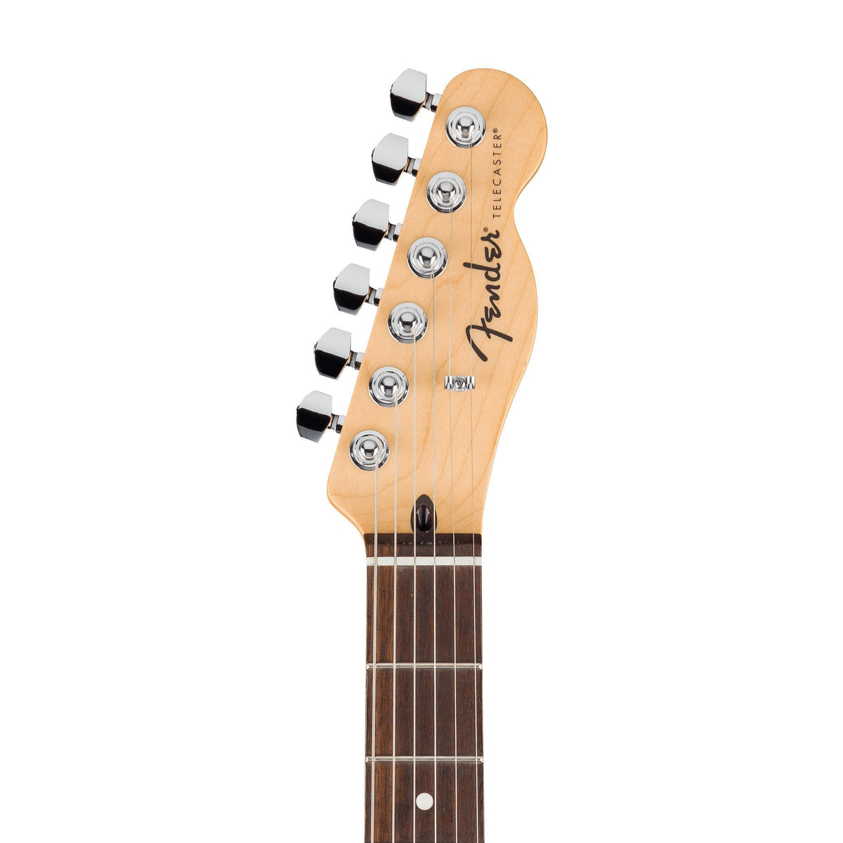 Đàn Guitar Điện Fender Standard Telecaster màu Olympic White – đầu đàn mặt trước