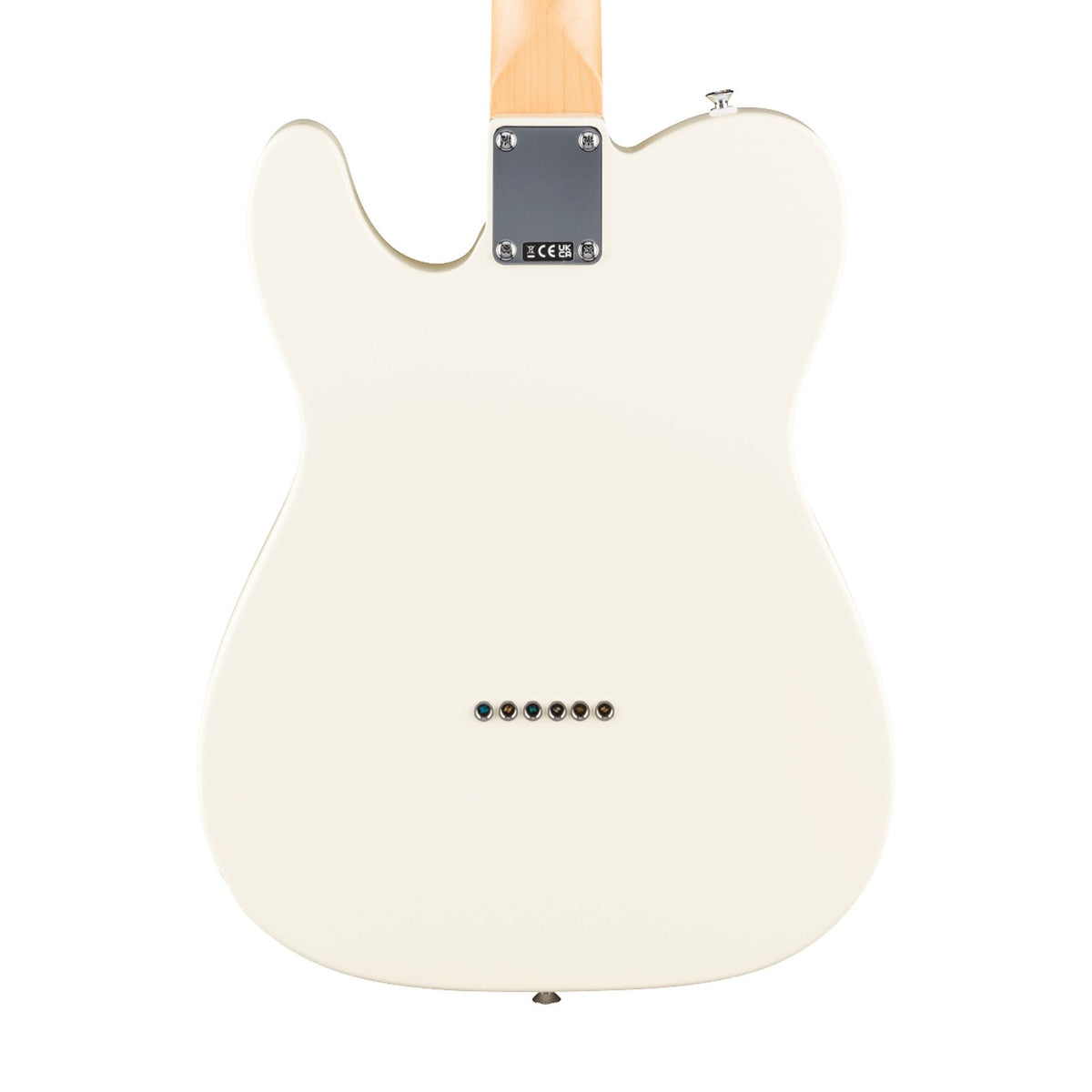 Đàn Guitar Điện Fender Standard Telecaster màu Olympic White – thân đàn mặt sau