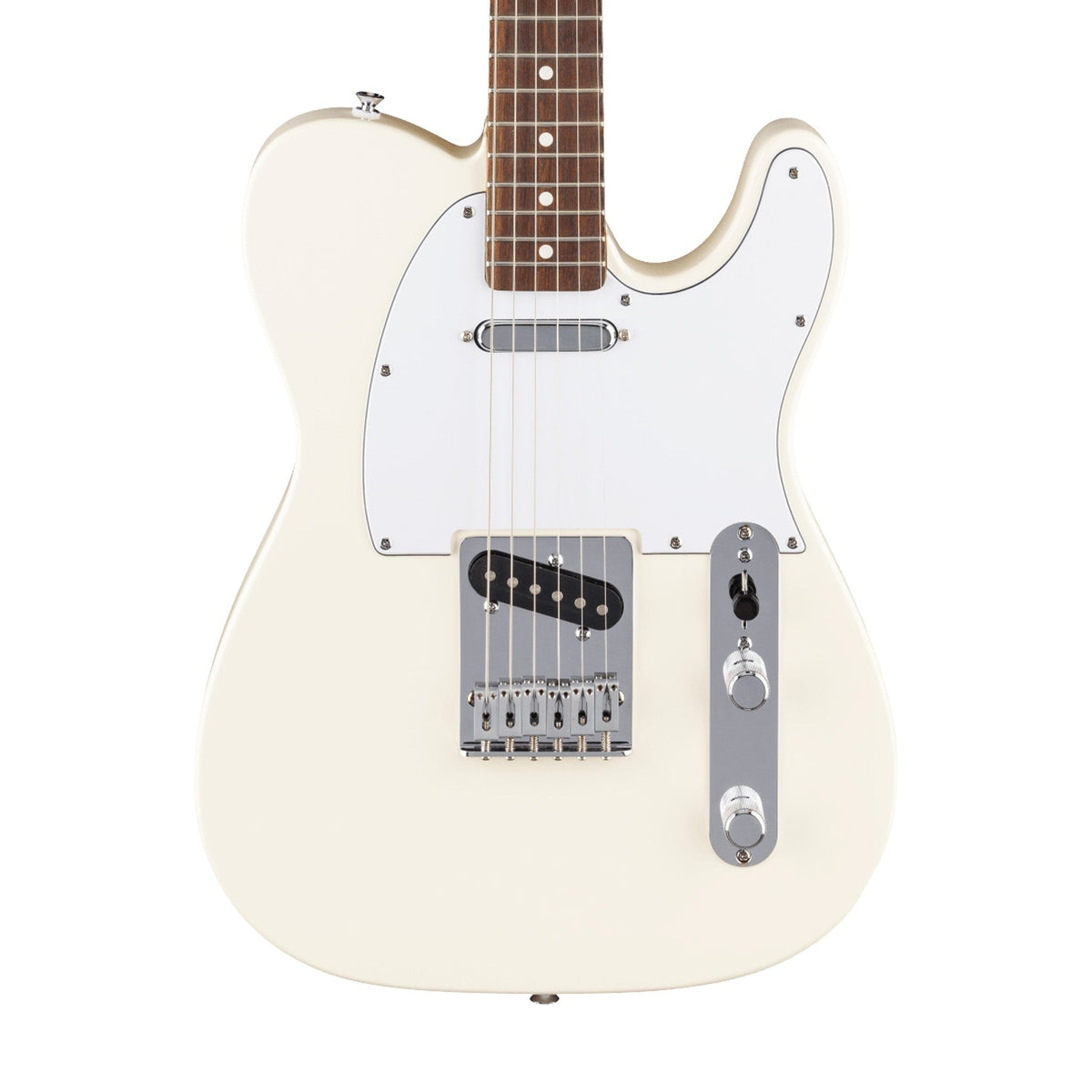 Đàn Guitar Điện Fender Standard Telecaster màu Olympic White – thân đàn mặt trước