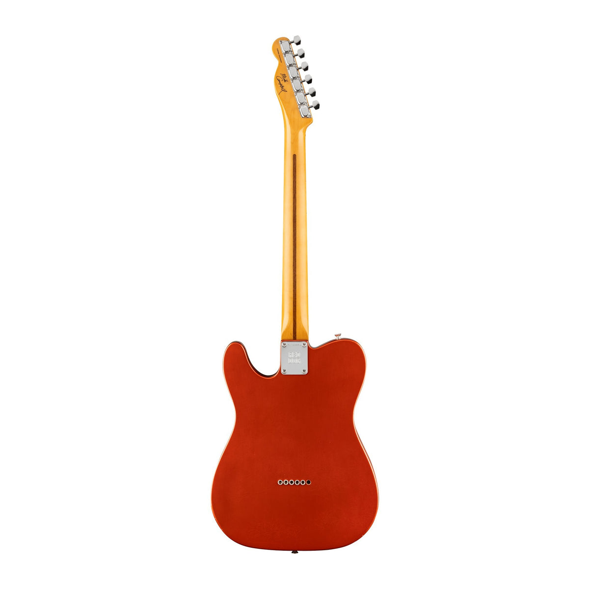 Đàn Guitar Điện Fender Stories Collection Mike Campbell Red Dog Telecaster màu Red Dog Red – mặt sau