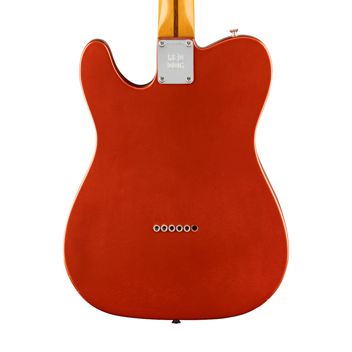 Đàn Guitar Điện Fender Stories Collection Mike Campbell Red Dog Telecaster màu Red Dog Red – thân đàn mặt sau