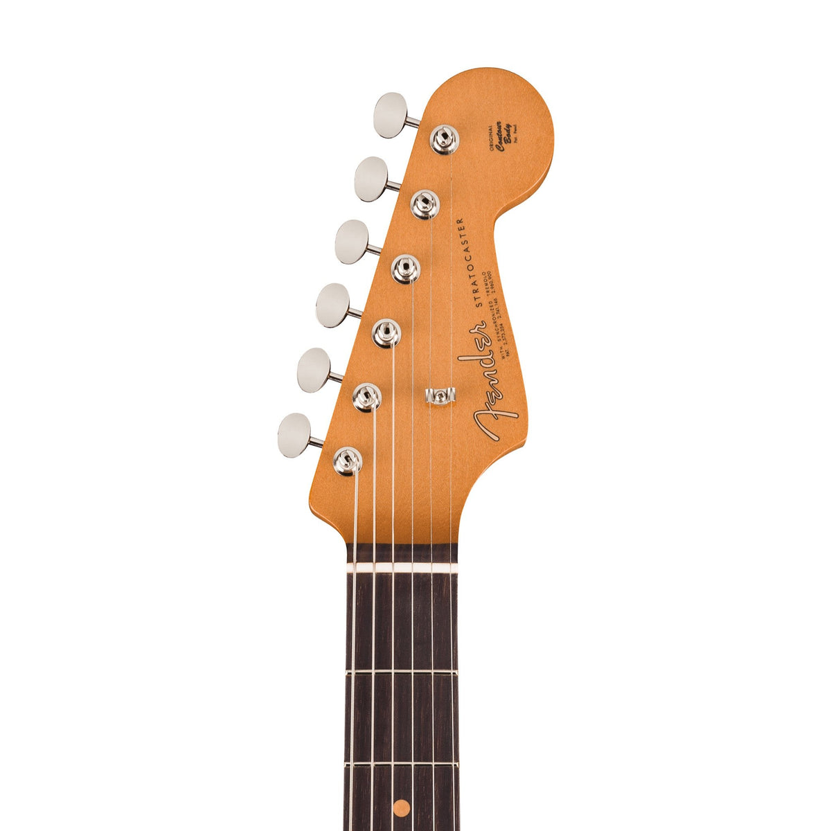 Đàn Guitar Điện Fender Vintera III Early '60s Stratocaster màu Black – đầu đàn mặt trước
