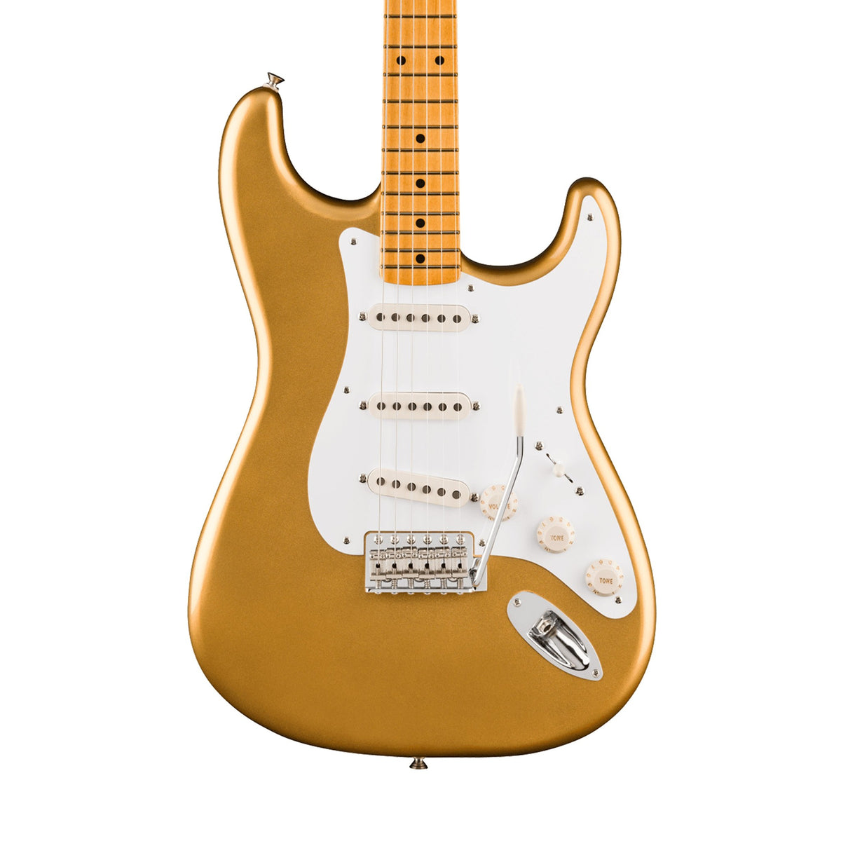 Đàn Guitar Điện Fender Vintera III Late '50s Stratocaster màu Aztec Gold – thân đàn mặt trước