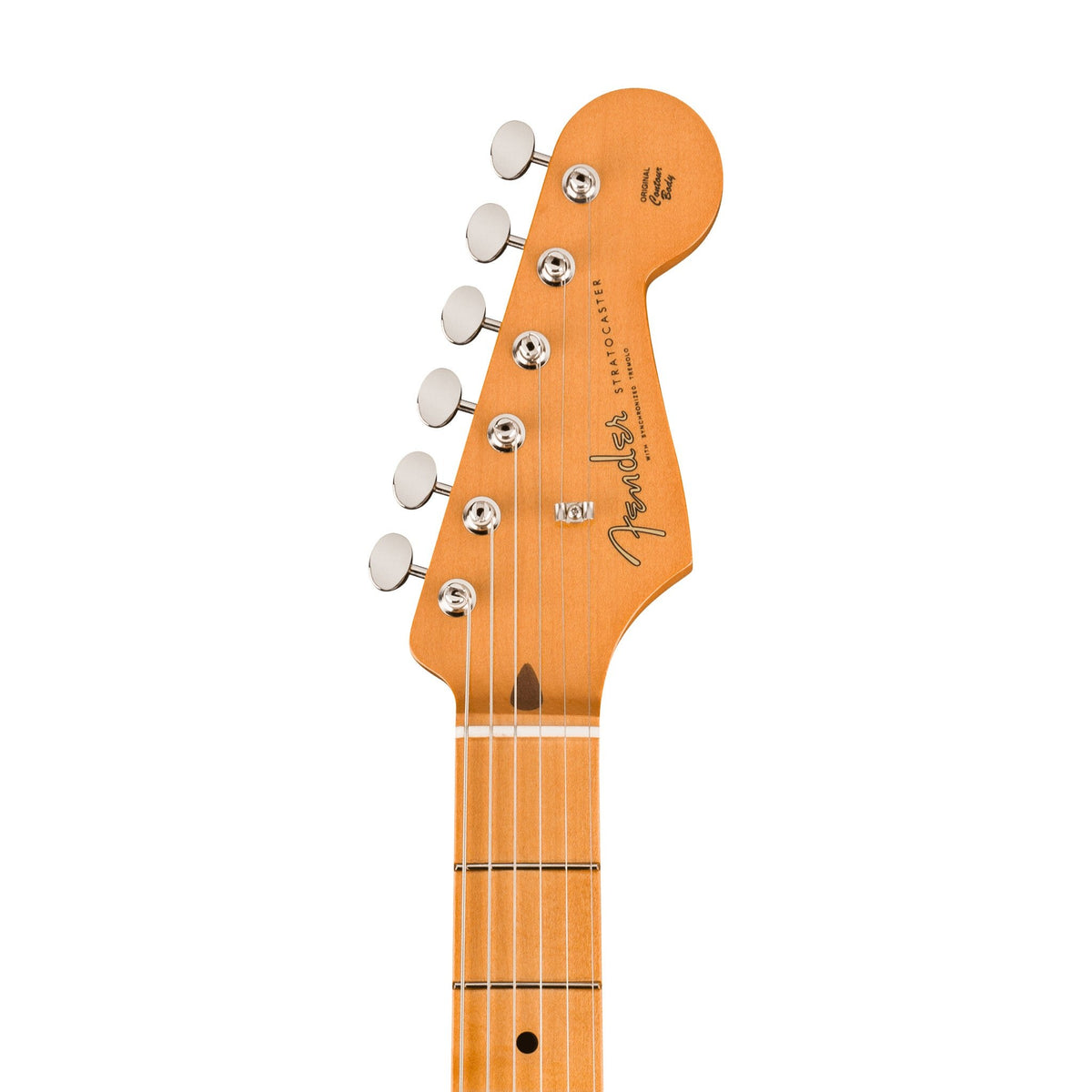Đàn Guitar Điện Fender Vintera III Late '50s Stratocaster màu Dakota Red – đầu đàn mặt trước