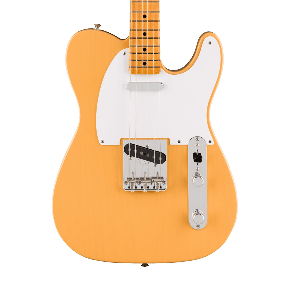 Đàn Guitar Điện Fender Vintera III Late '50s Telecaster màu Butterscotch Blonde – thân đàn mặt trước