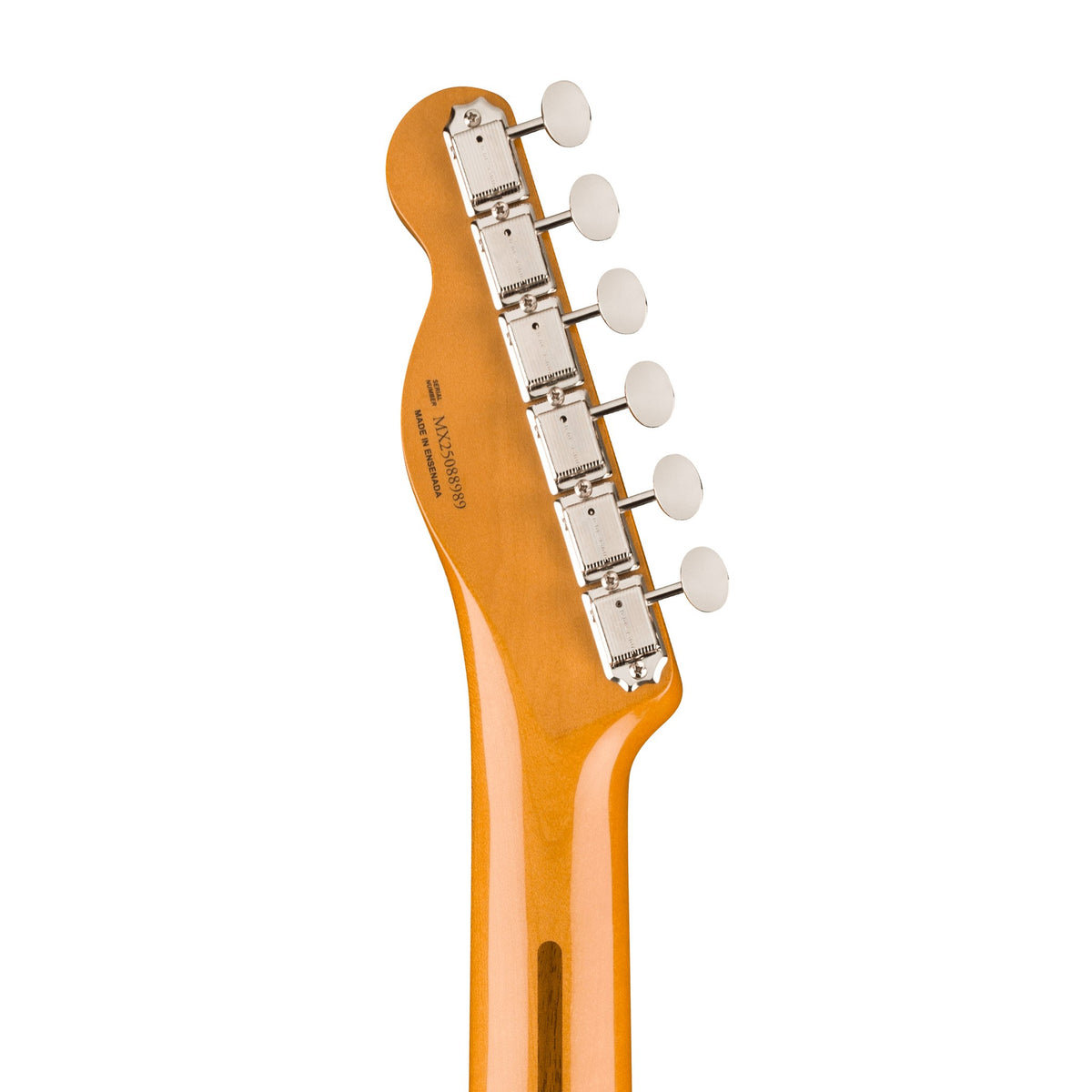 Đàn Guitar Điện Fender Vintera III Late '50s Telecaster màu Dakota Red – đầu đàn mặt sau