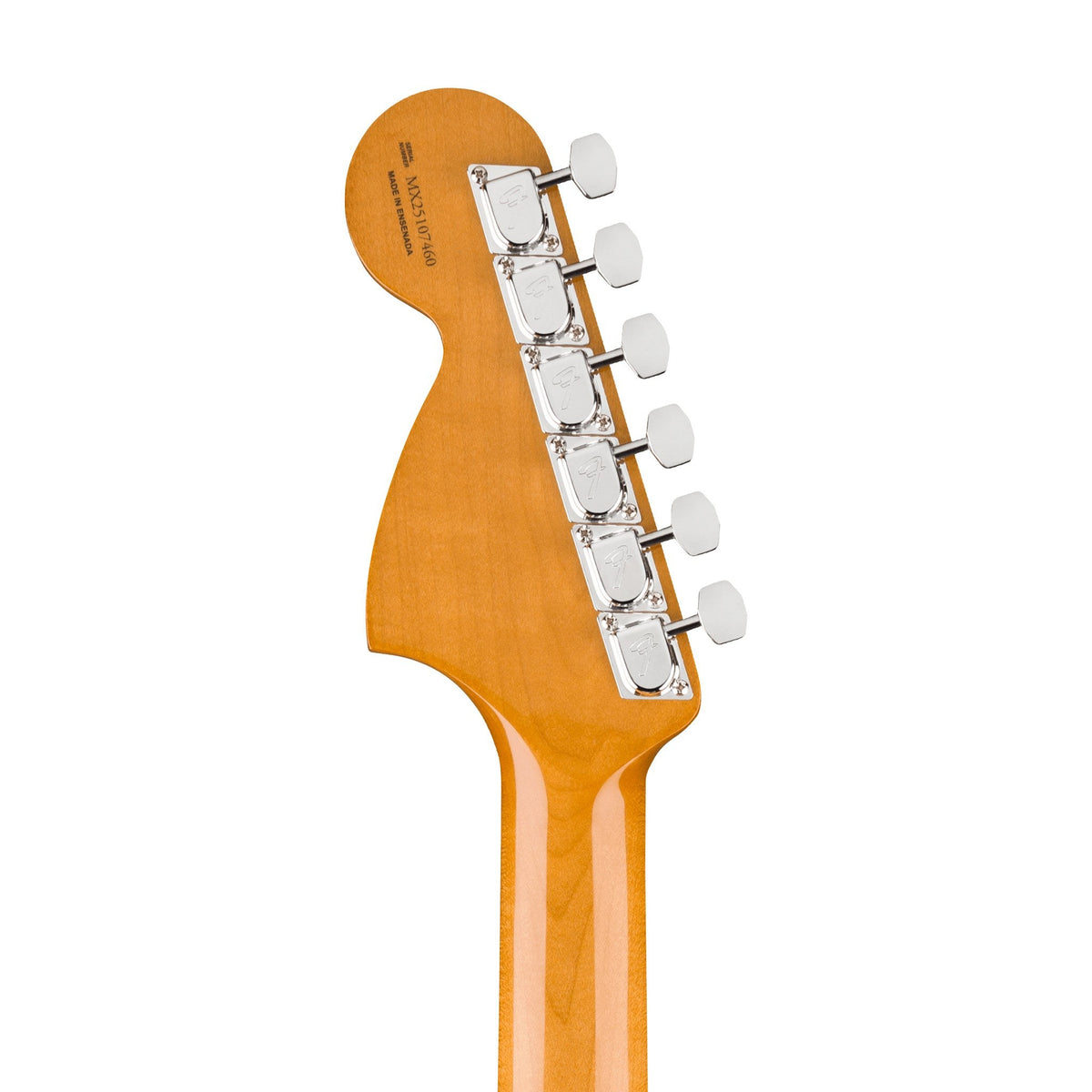 Đàn Guitar Điện Fender Vintera III Late '60s Stratocaster màu Olympic White – đầu đàn mặt sau