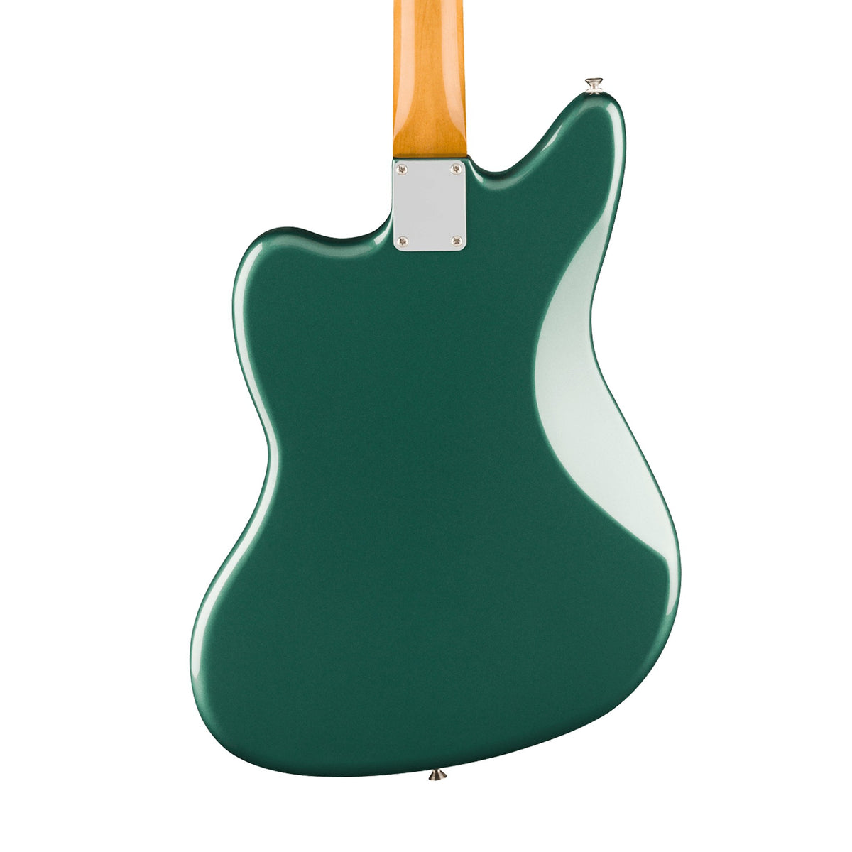 Đàn Guitar Điện Fender Vintera III Mid '60s Jaguar màu Sherwood Green Metallic – thân đàn mặt sau
