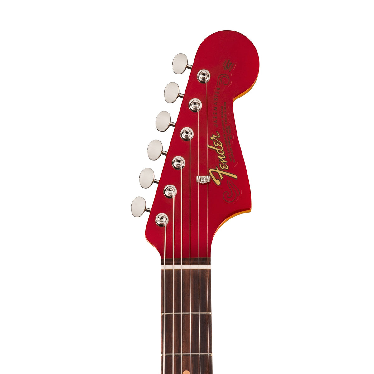 Đàn Guitar Điện Fender Vintera III Mid '60s Jazzmaster màu Candy Apple Red – đầu đàn mặt trước