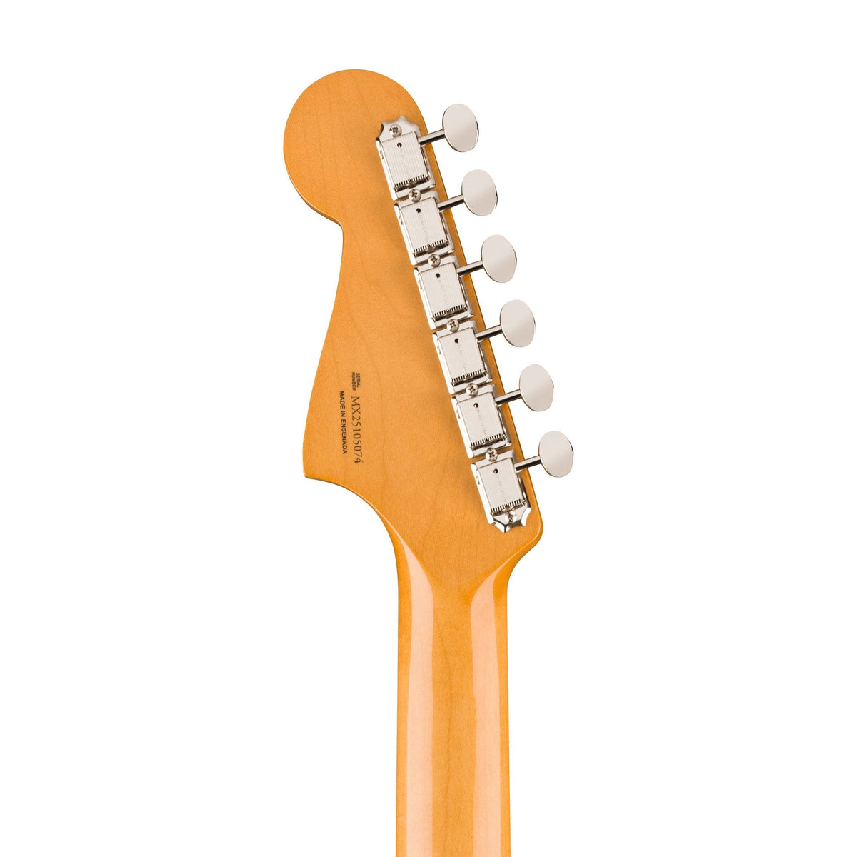 Đàn Guitar Điện Fender Vintera III Mid '60s Jazzmaster màu Olympic White – đầu đàn mặt sau