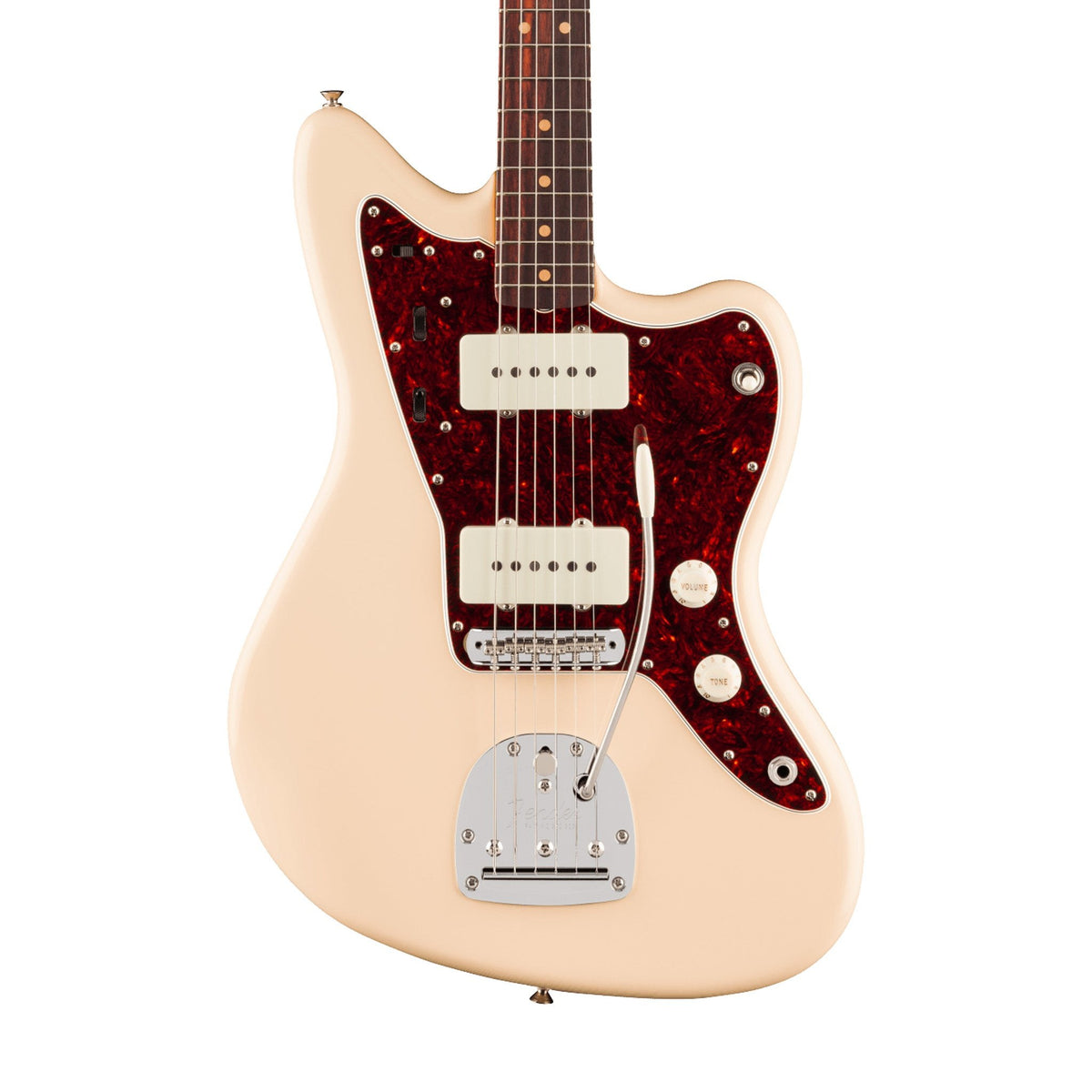 Đàn Guitar Điện Fender Vintera III Mid '60s Jazzmaster màu Olympic White – thân đàn mặt trước