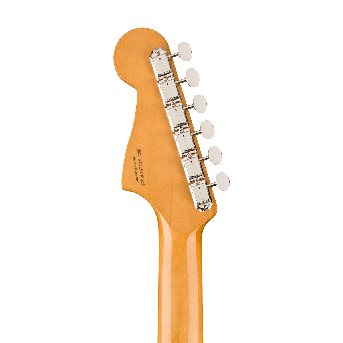 Đàn Guitar Điện Fender Vintera III Mid '60s Jazzmaster màu Sonic Blue – đầu đàn mặt sau