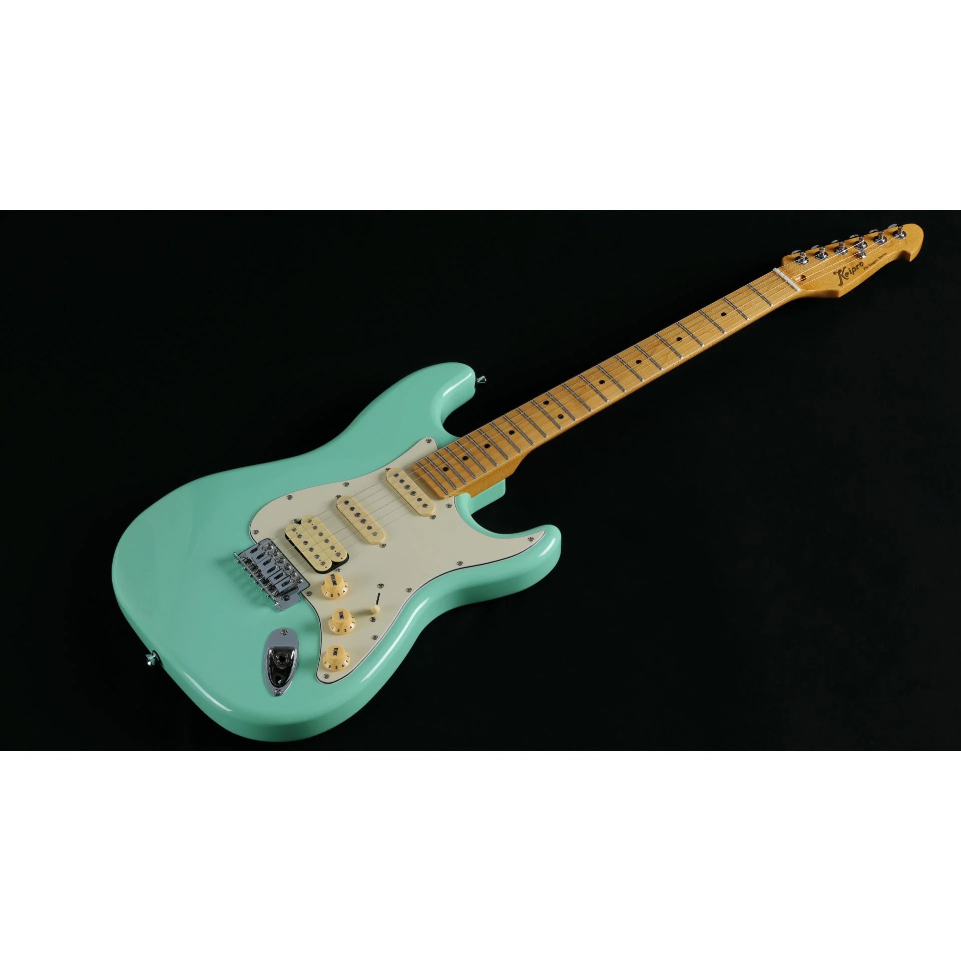 Đàn Guitar Điện Keipro Classic Series ST HSS Maple Fingerboard Green