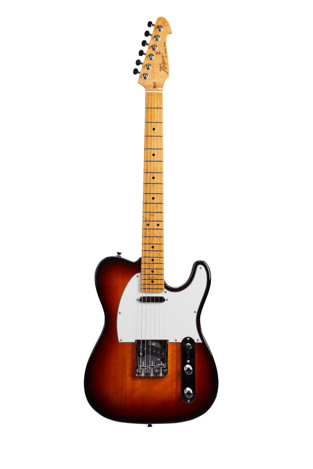 Đàn Guitar Điện Keipro Classic Series ST HSS màu Tobaco Sunburst bàn phím Maple