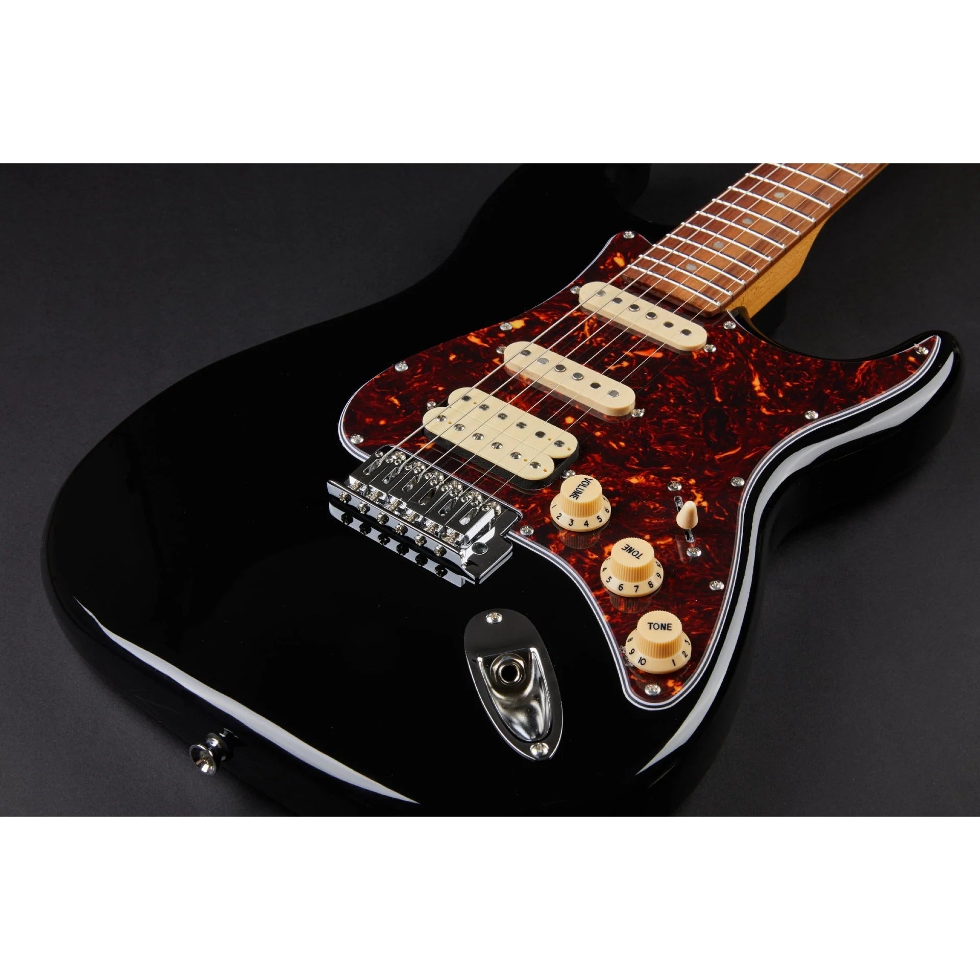 Đàn Guitar Điện Keipro Classic Series ST HSS Rosewood Fingerboard Black