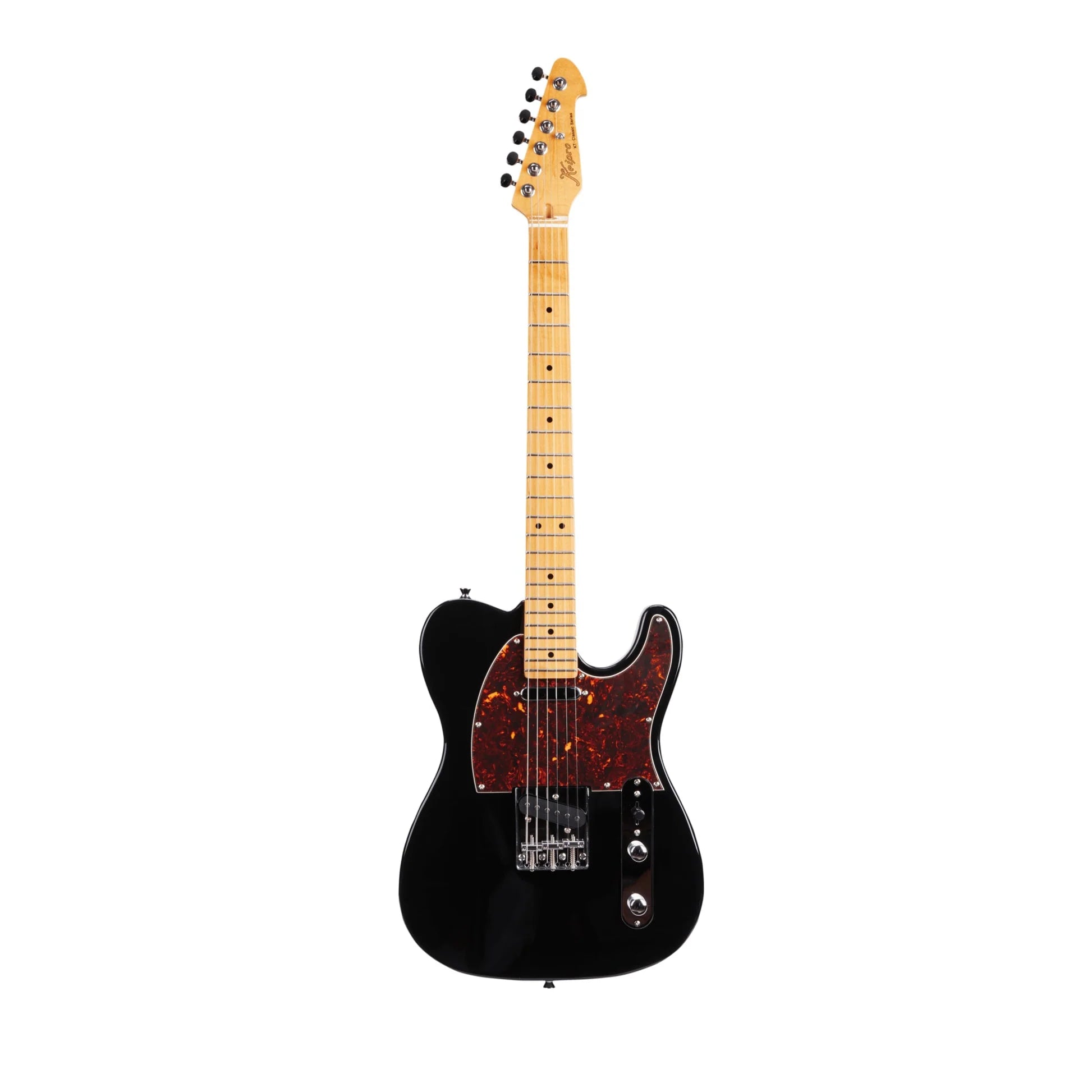 Đàn Guitar Điện Keipro Classic Series ST SSS Maple Fingerboard Black