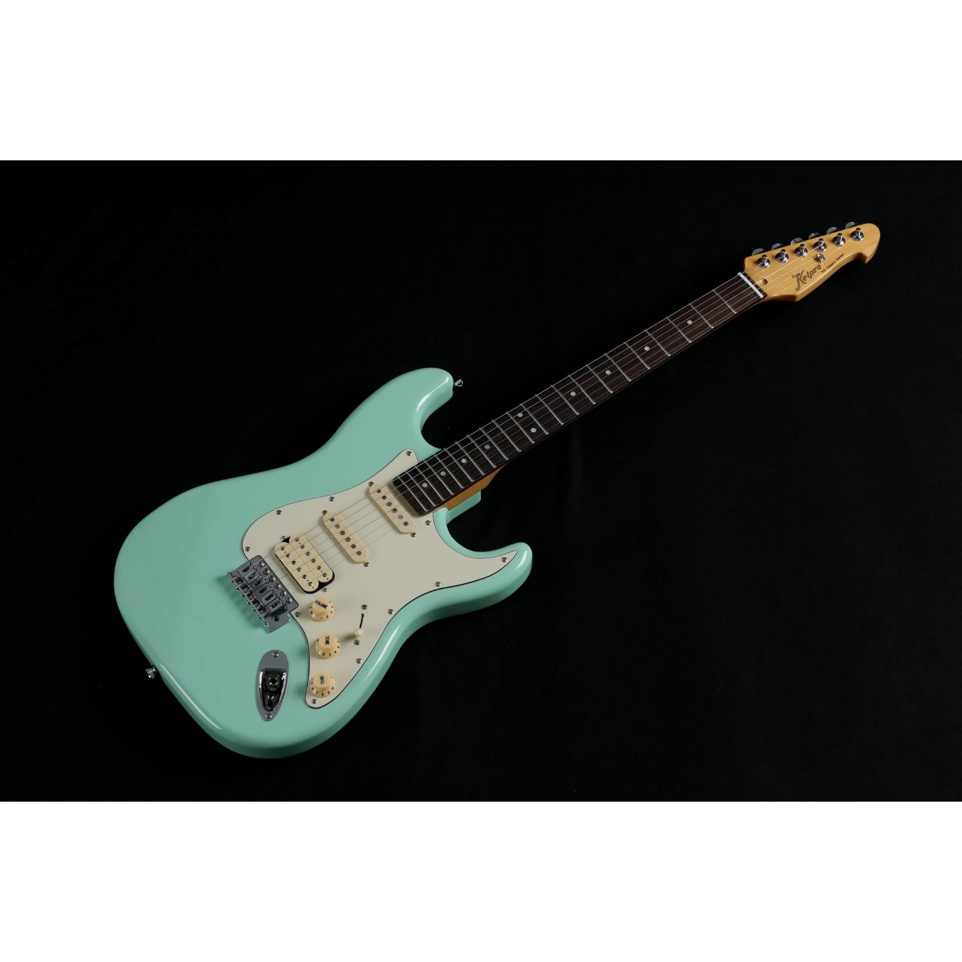 Đàn Guitar Điện Keipro Classic Series ST HSS Rosewood Fingerboard Green