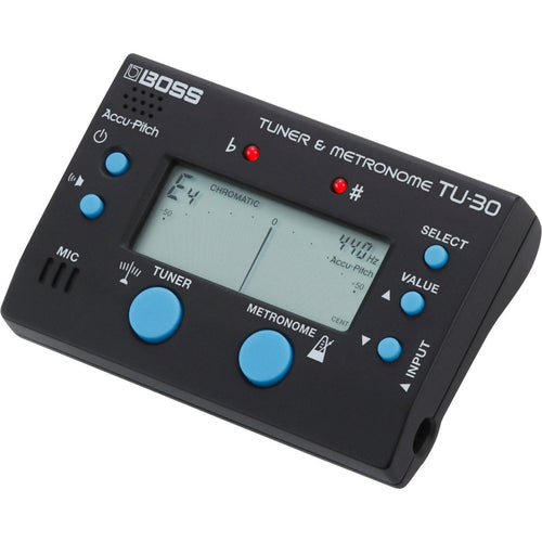 Máy Lên Dây Và Đếm Nhịp BOSS TU-30 Tuner & Metronome