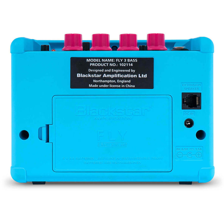 Amplifier Blackstar FLY 3 Bass Neon Blue