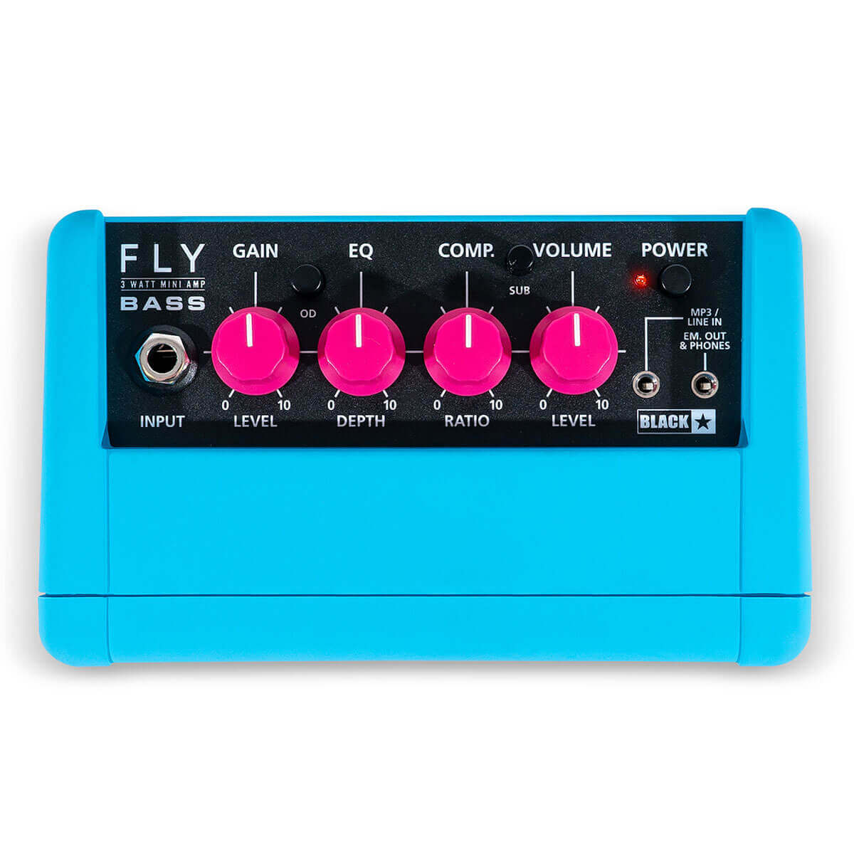 Amplifier Blackstar FLY 3 Bass Neon Blue