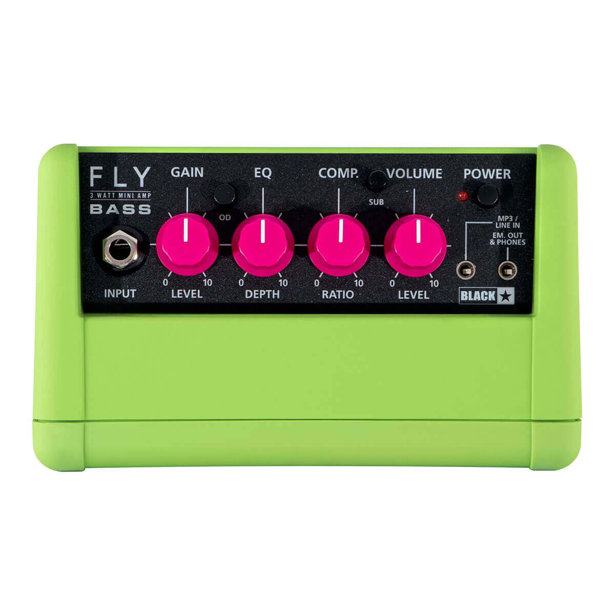 Amplifier Blackstar FLY 3 Bass Neon Green