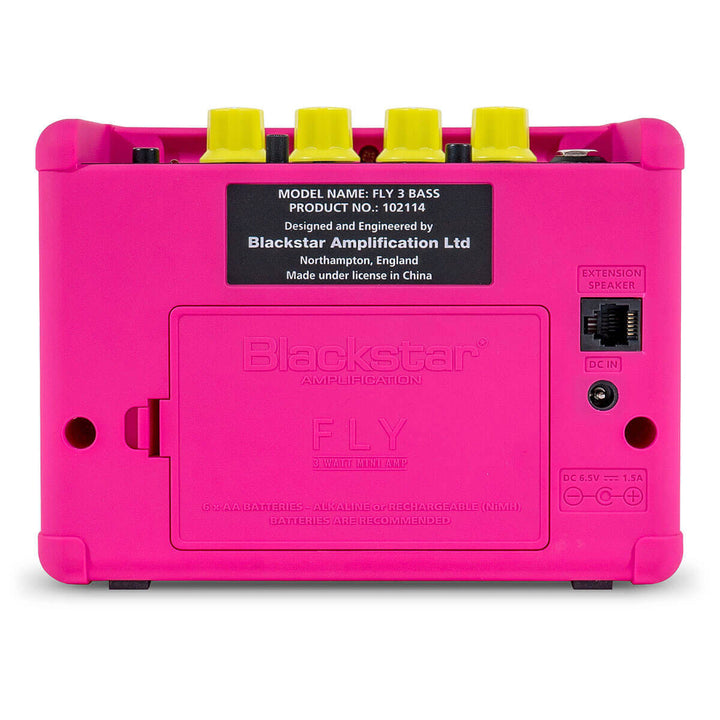 Amplifỉer Blackstar FLY 3 Bass Neon Pink