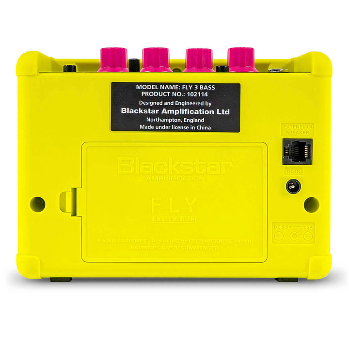 Amplifier Blackstar FLY 3 Bass Neon Yellow