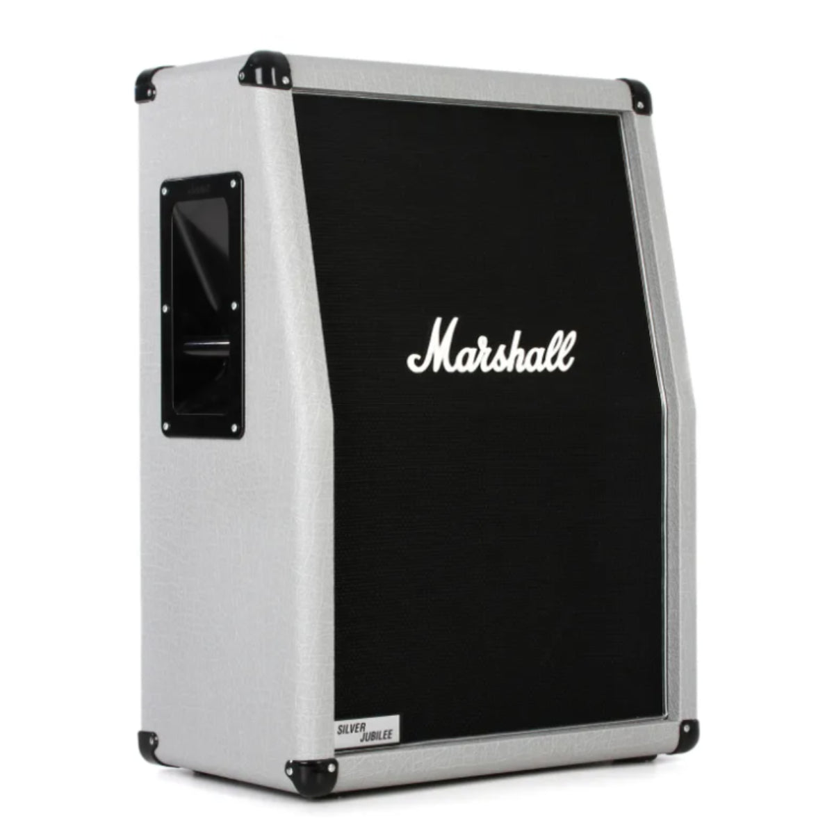 Marshall 2536A Silver Jubilee Cab 140-watt 2x12" Vertical Slant Extension Cabinet Certified Open Box