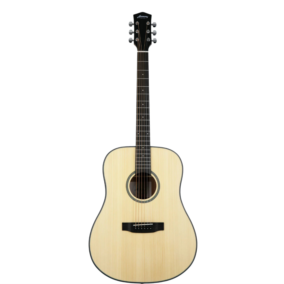 Đàn Guitar Acoustic-Electric Harmony Foundation Series Terra ST Dreadnought, Natural Satin