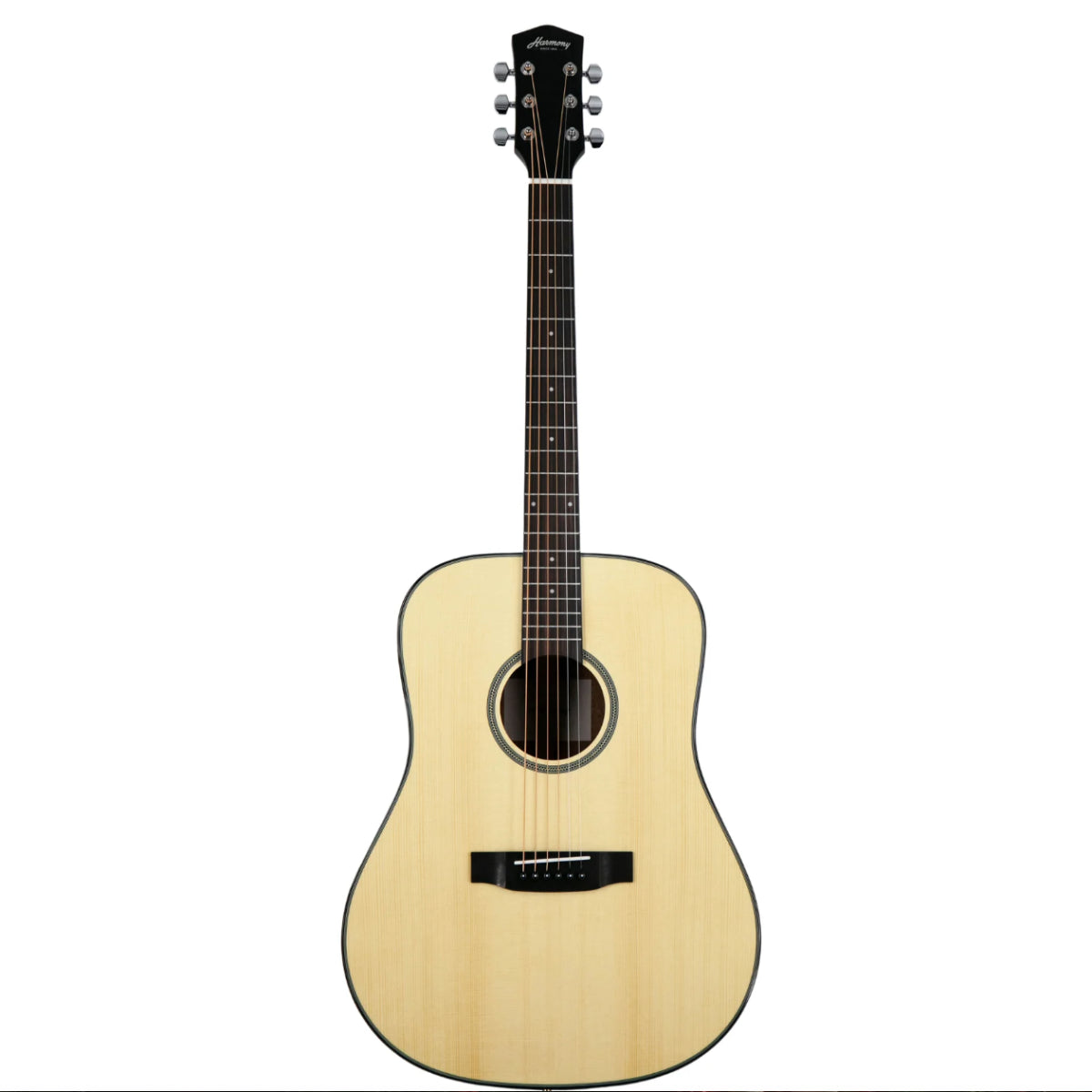 Đàn Guitar Acoustic-Electric Harmony Foundation Series Terra FS Dreadnought, Natural Gloss