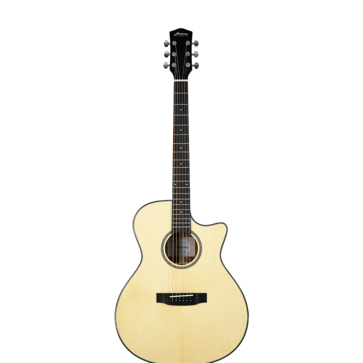 Đàn Guitar Thùng Harmony Foundation Series Terra FS GA Cutaway Acoustic Guitar, Natural Gloss