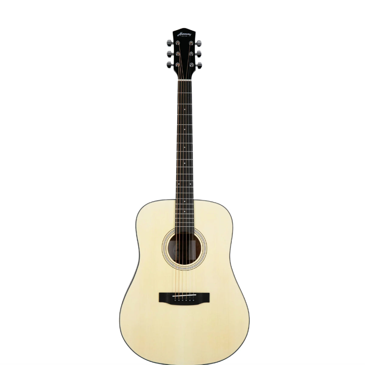 Harmony Foundation Series Terra Dreadnought Acoustic Guitar, Natural Satin

