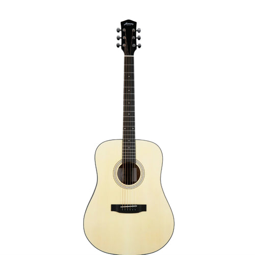 Đàn Guitar Acoustic-Electric Harmony Foundation Series Terra Dreadnought, Natural Satin
