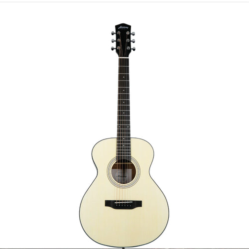 Đàn Guitar Acoustic-Electric Harmony Foundation Series Terra Petite OM w/Bag, Natural Satin
