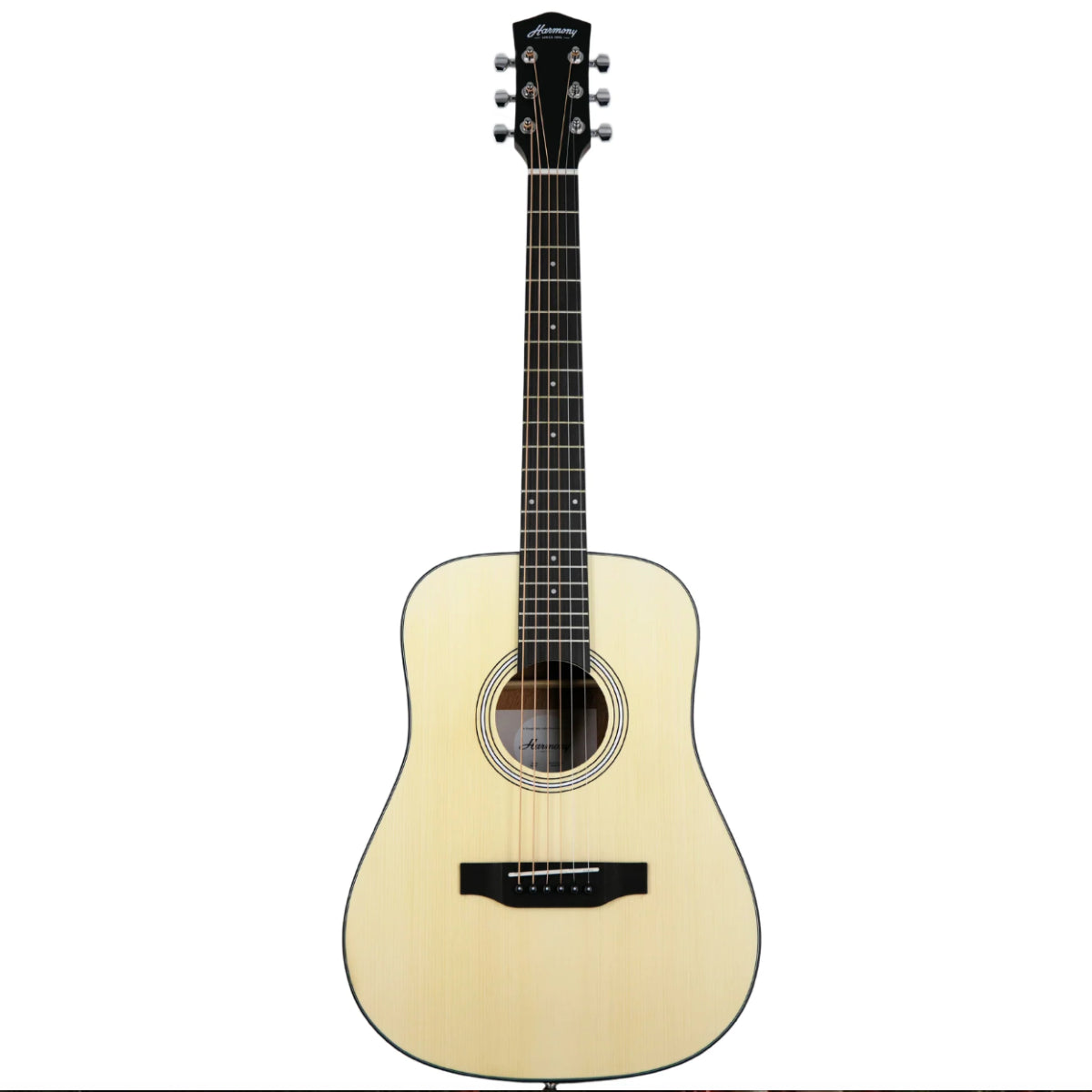 Đàn Guitar Thùng Harmony Foundation Series Terra Petite Dreadnought Acoustic Guitar w/Bag, Natural Satin