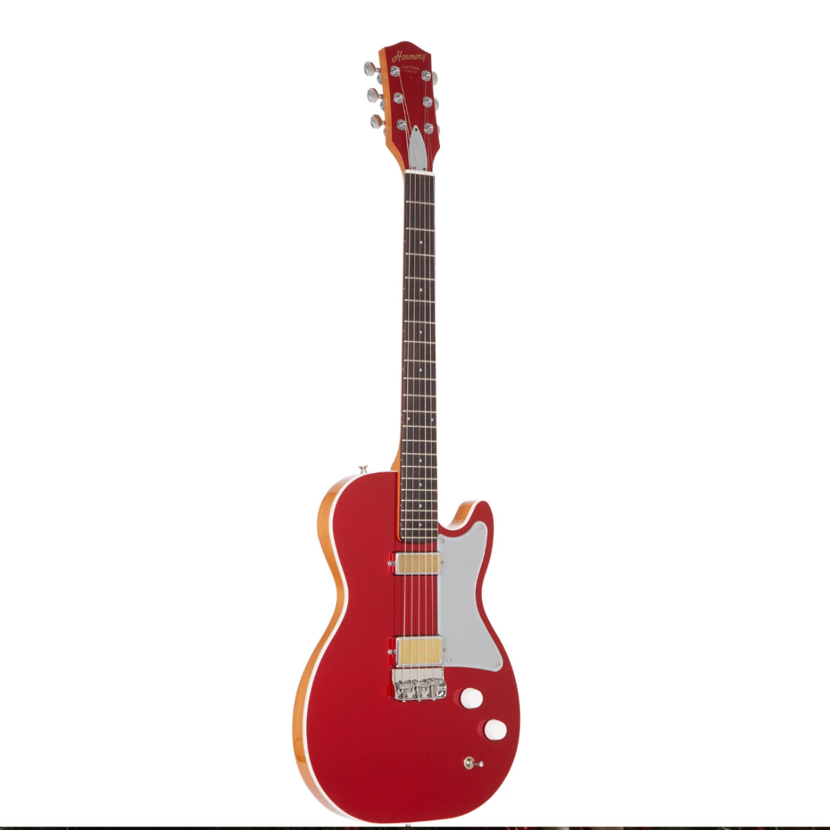 Đàn Guitar Điện Harmony Standard Jupiter Thinline Electric Guitar w/Case, Cherry