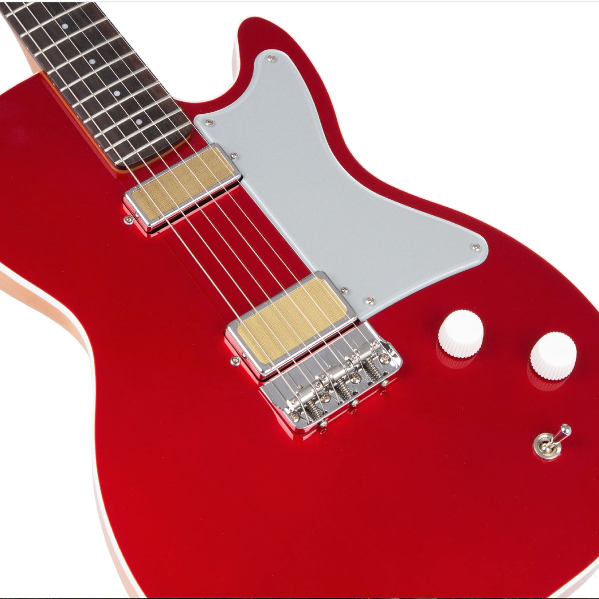 Đàn Guitar Điện Harmony Standard Jupiter Thinline w/Case, Cherry