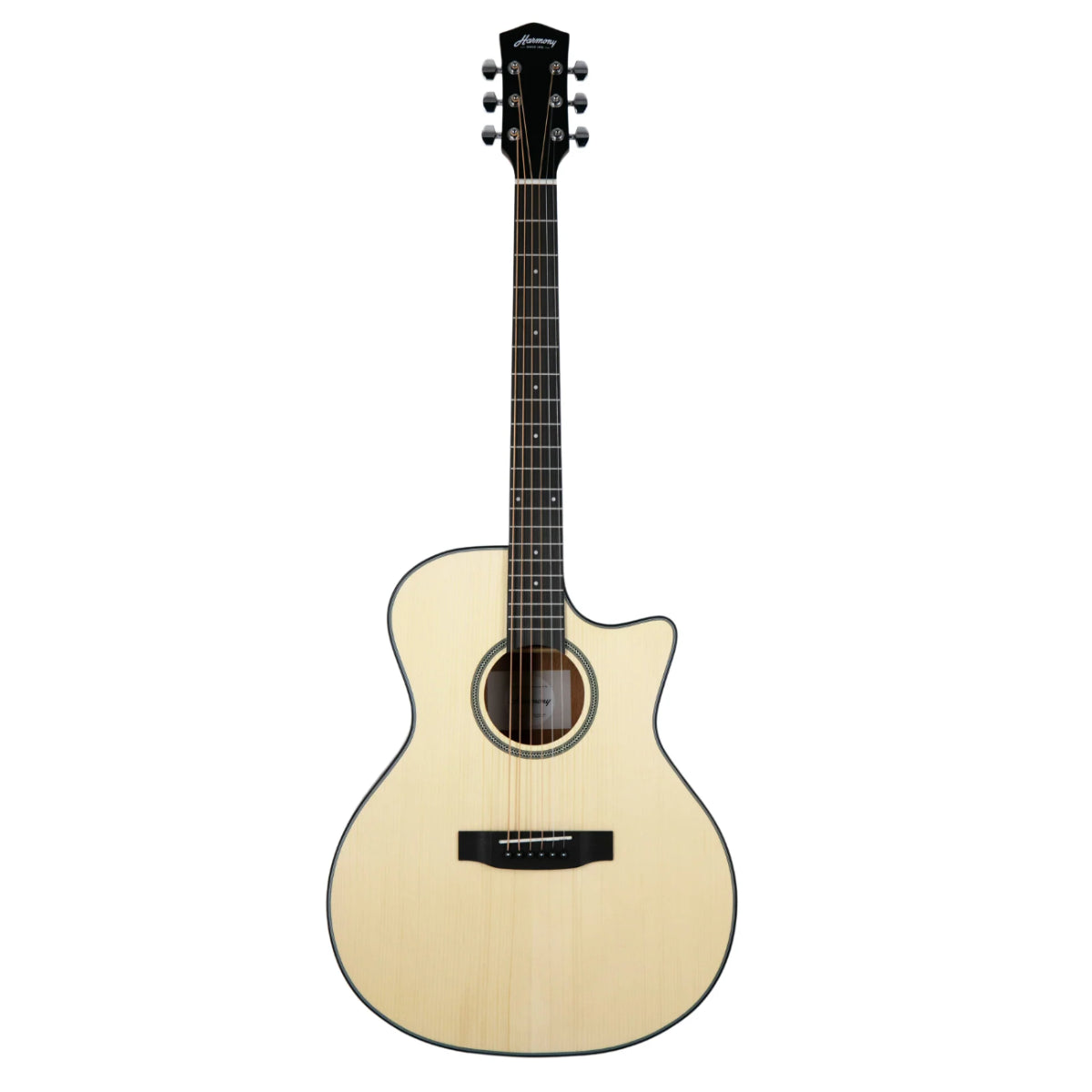 Đàn Guitar Acoustic Harmony Foundation Series Terra ST GA Cutaway, Natural Satin