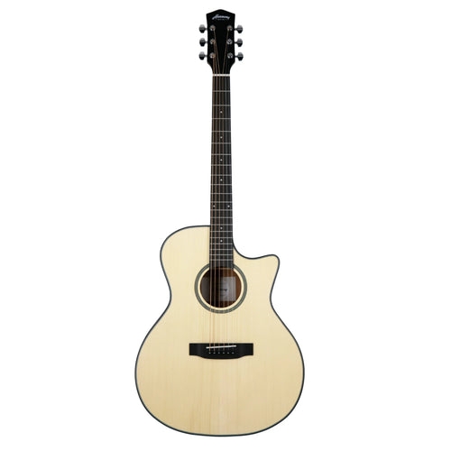 Đàn Guitar Acoustic Harmony Foundation Series Terra ST GA Cutaway, Natural Satin