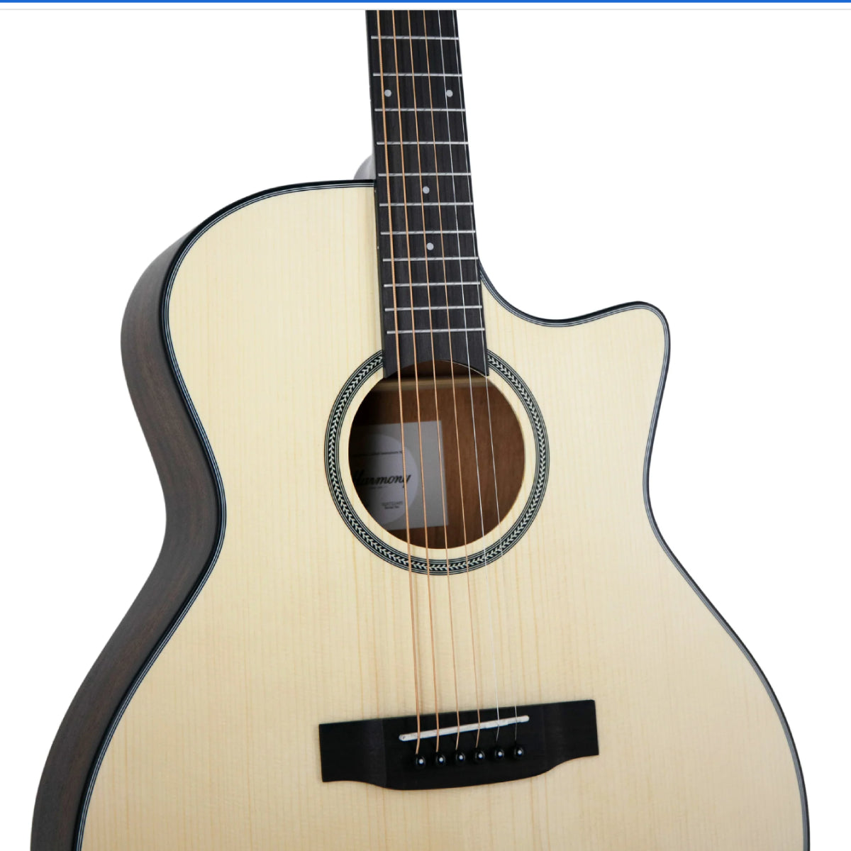 Đàn Guitar Acoustic Harmony Foundation Series Terra ST GA Cutaway, Natural Satin