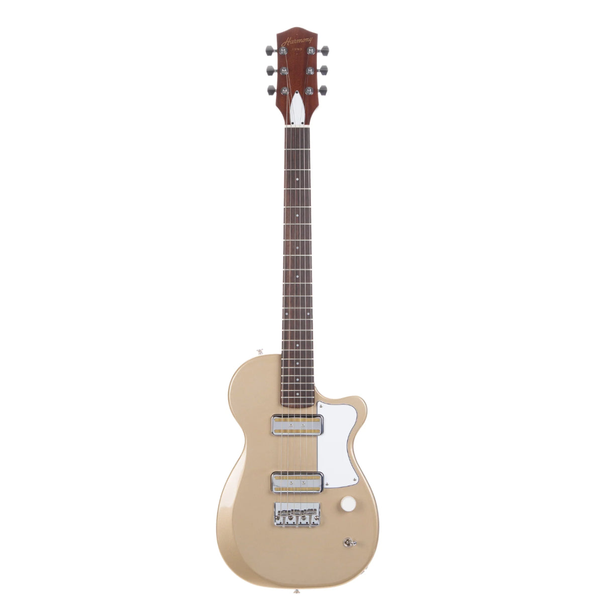 Đàn Guitar Điện Harmony Standard Juno w/Case, RW FB, Champagne