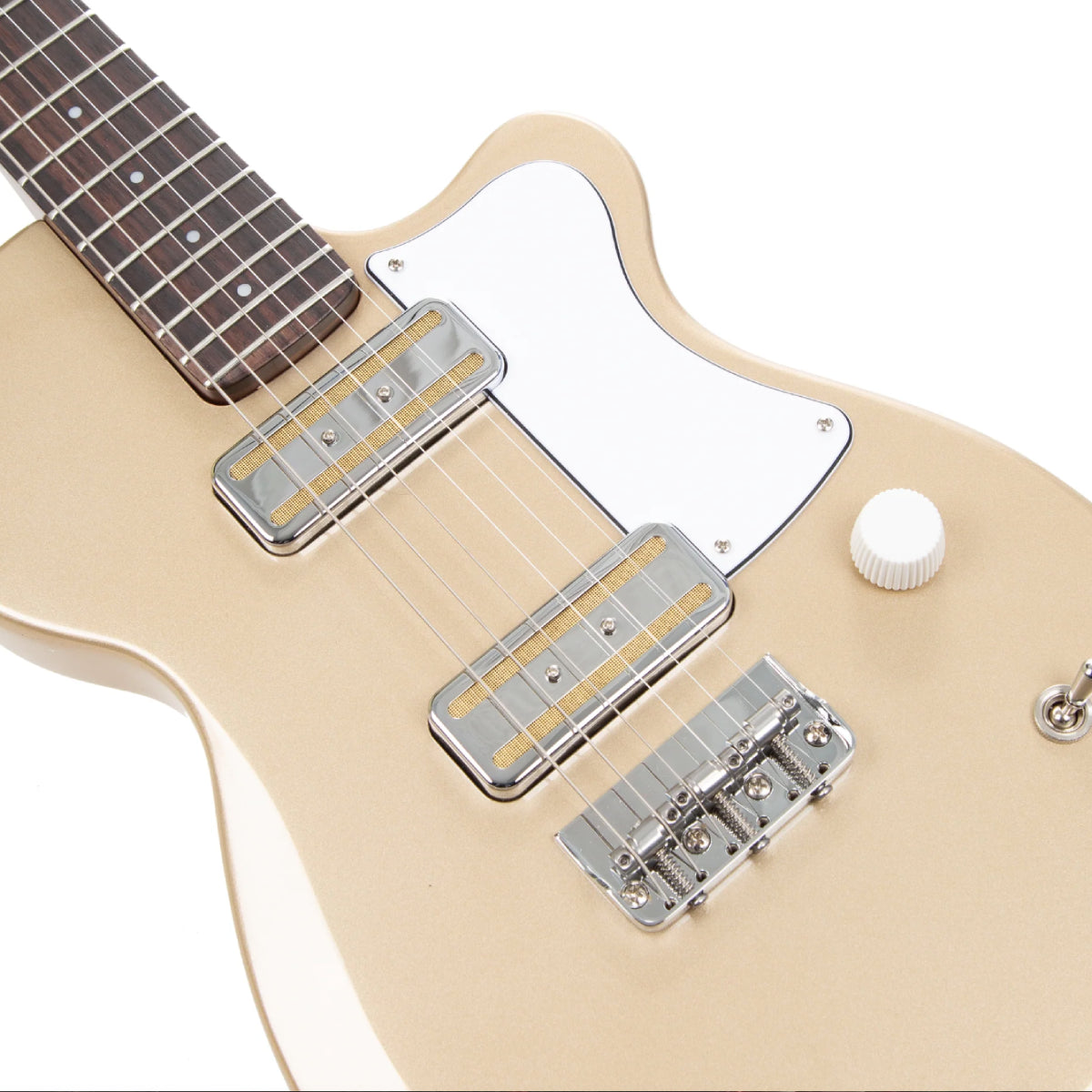 Đàn Guitar Điện Harmony Standard Juno w/Case, RW FB, Champagne