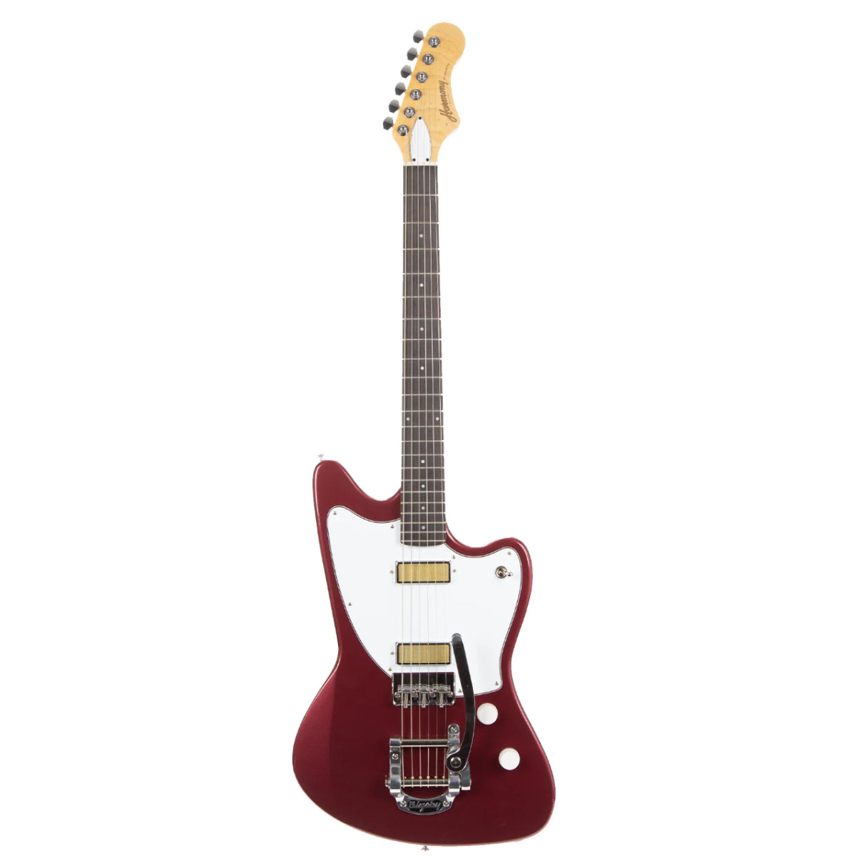 Đàn Guitar Điện Harmony Standard Silhouette w/ Bigsby w/Case, RW FB, Burgundy